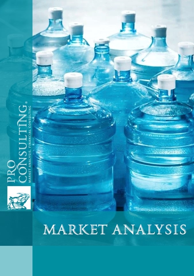 Market research report on bottled water consumption in the HoReСa segment. 2024 year